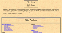 Desktop Screenshot of karaite-korner.org