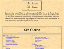 Tablet Screenshot of karaite-korner.org
